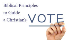 Elections and the Christian