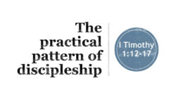 The Practical Pattern of Discipleship